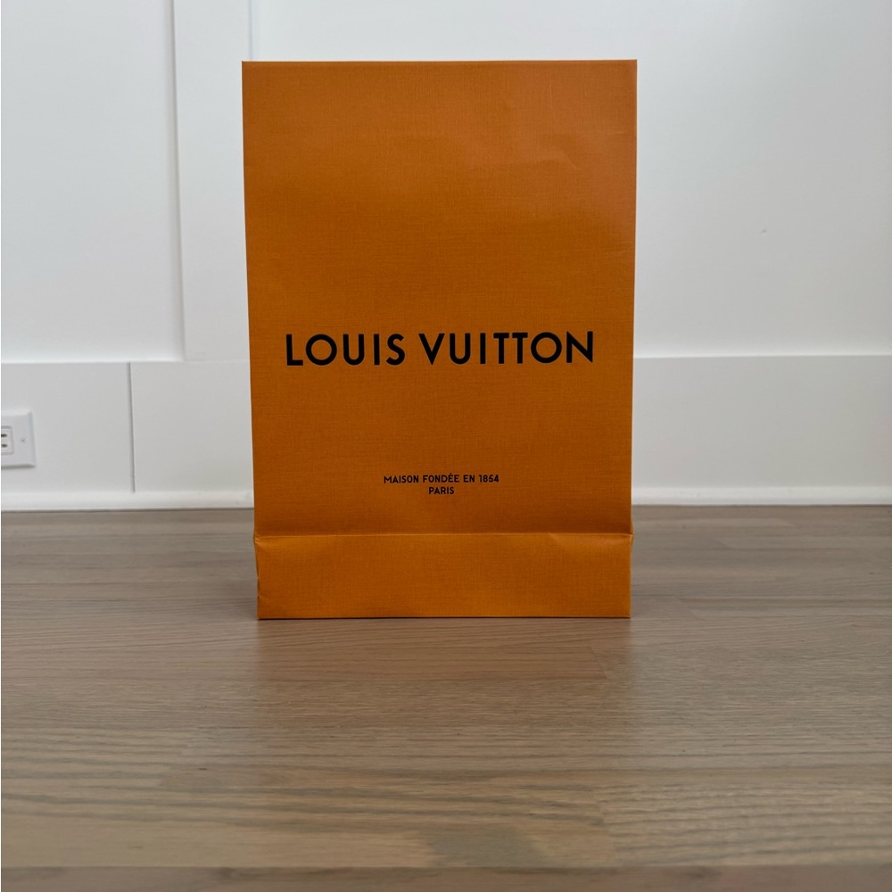 Louis Vuitton Orange Shopping Bag